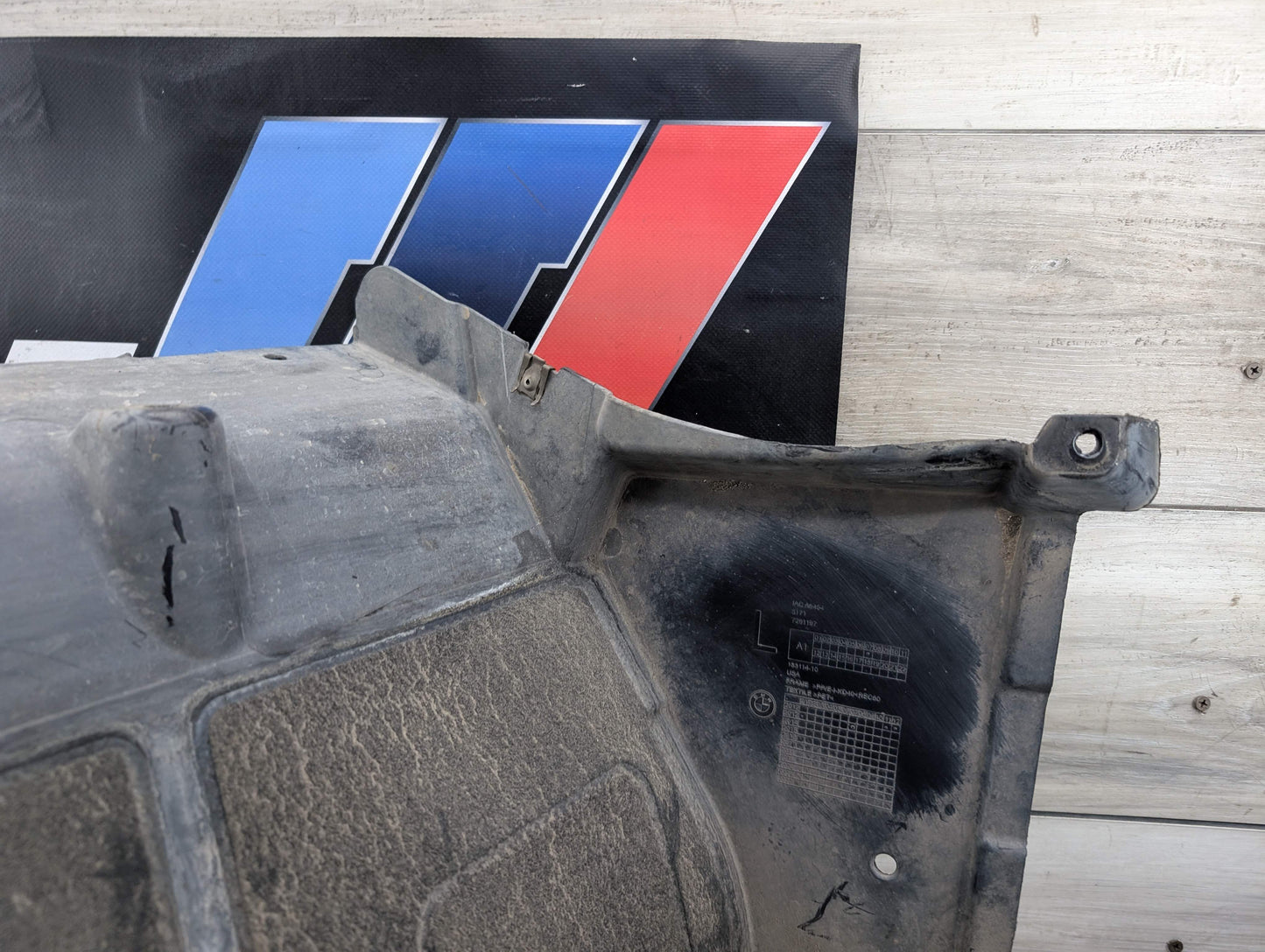 14-18 OEM BMW F15 X5 F85 X5M Left Driver Fender Liner Wheel Splash Shield