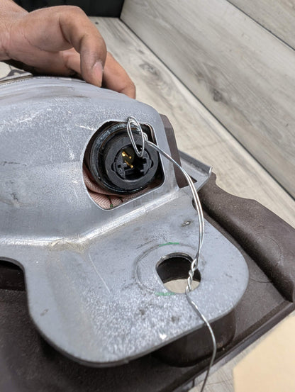 OEM BMW F15 F16 F85 F86 X5M X5 X6 Front Left Driver Knee Lower Dash Airbag Brown