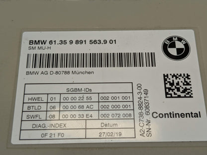 OEM BMW F95 F97 G01 G05 G12 G20 G22 G26 G30 X3 X5 Front Left Right Seat Module