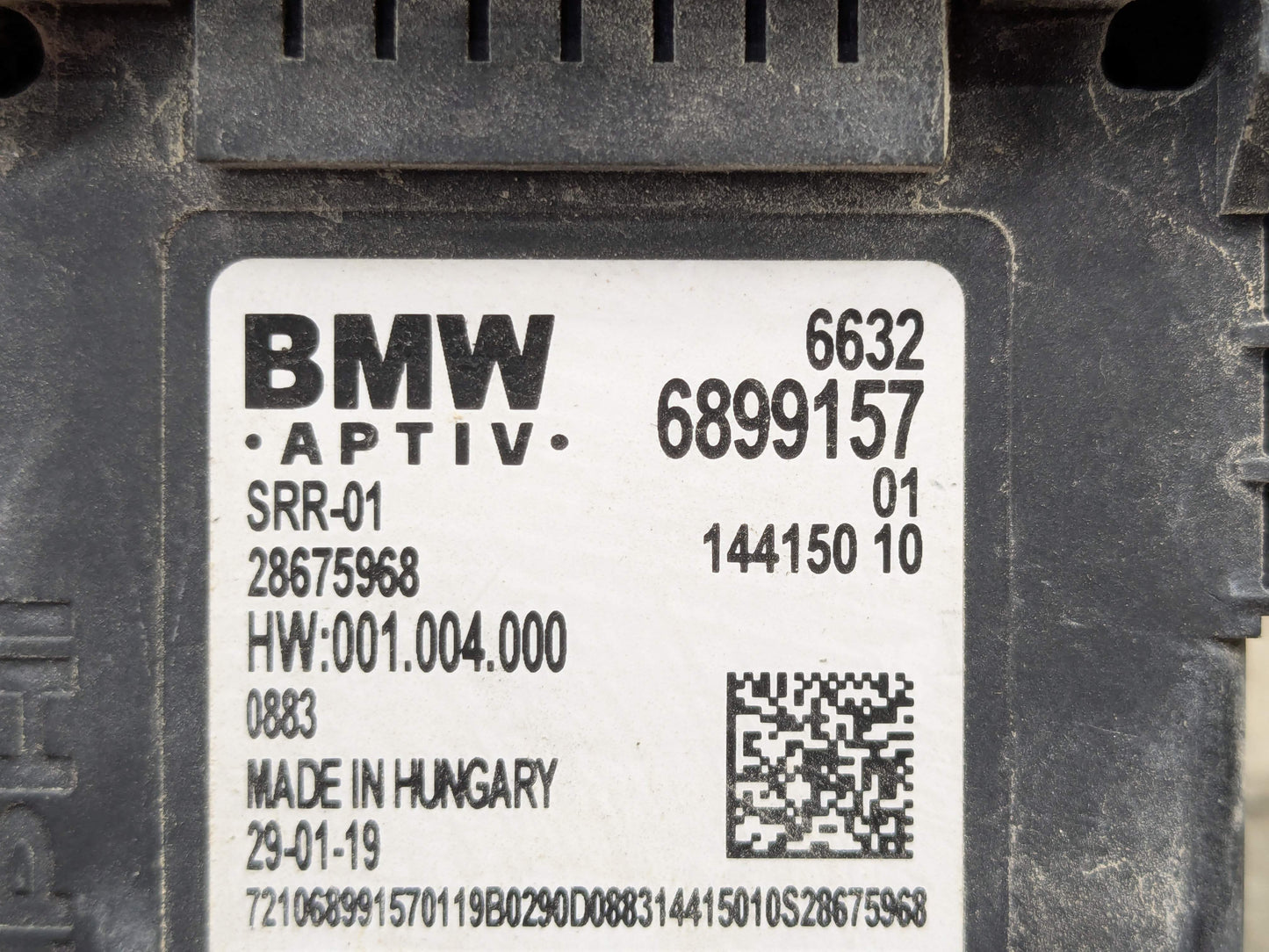 OEM BMW F90 G01 G05 G16 G20 G22 G23 G26 G30 G80 Blind Spot Sensor Radar Module