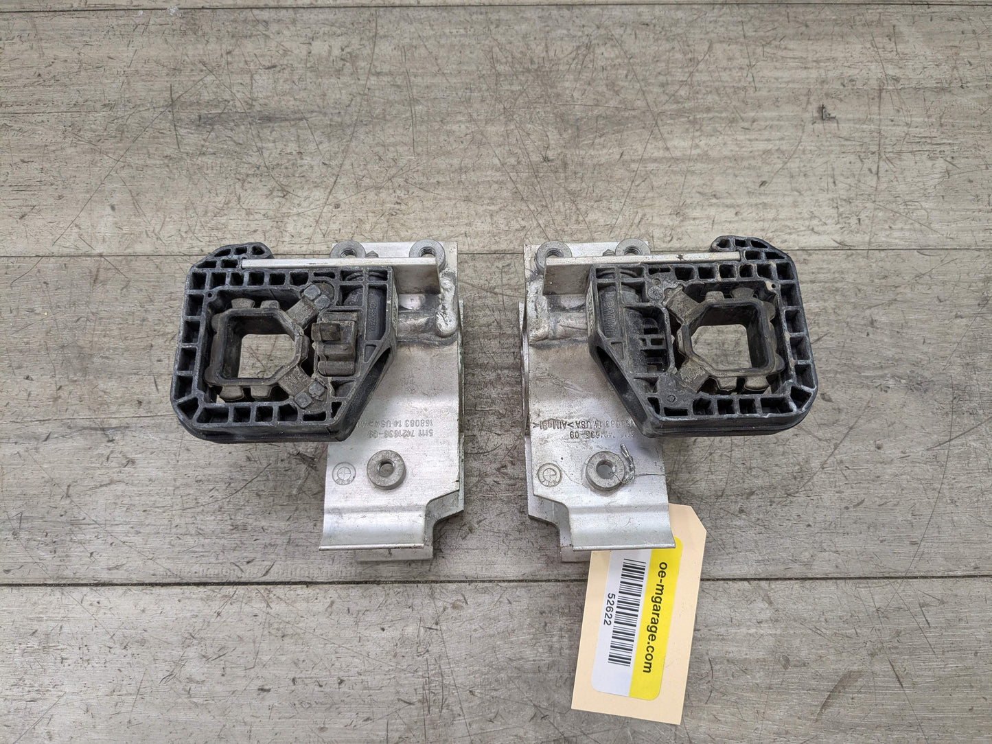 OEM BMW F95 F96 G05 G06 G07 G09 X5 X7 Left Right Bumper Impact Mount Bracket SET
