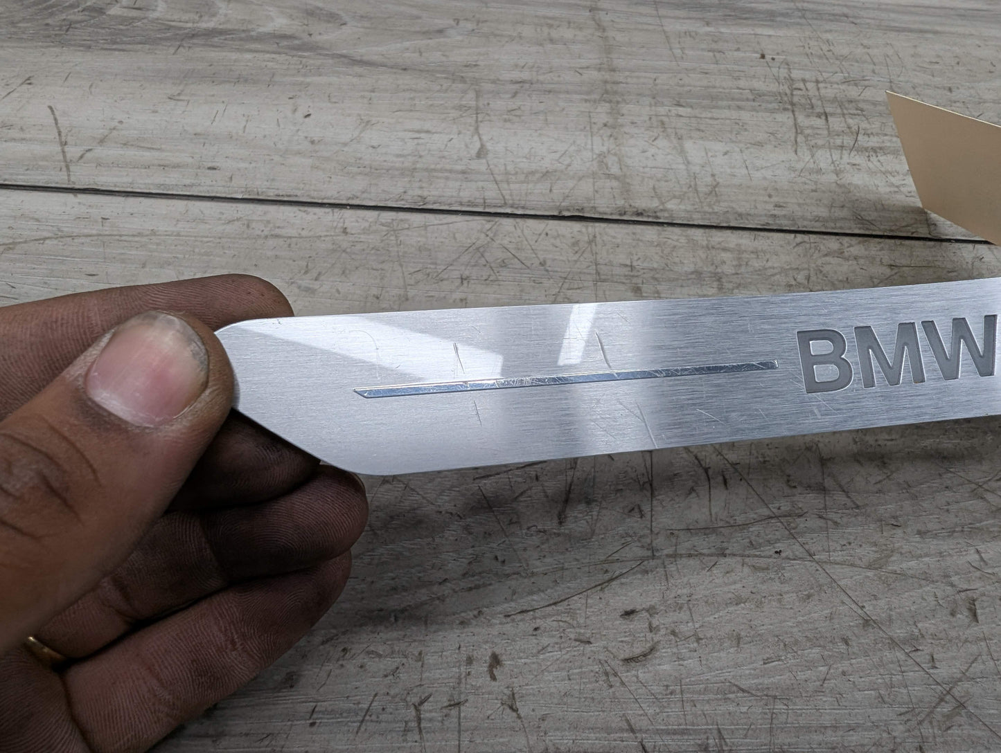 OEM BMW G05 G06 G07 X5 X7 Rear Left Driver Side Door Sill Entrance Scuff Plate