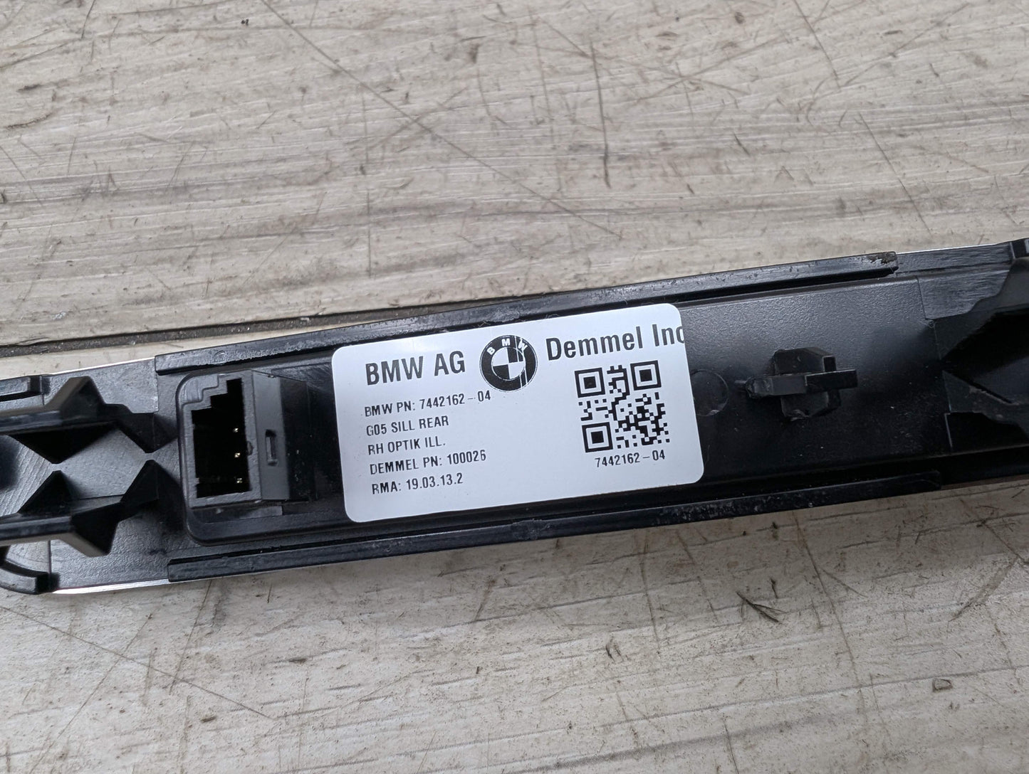 OEM BMW G05 G06 G07 X5 X7 Rear Right Passenger Door Sill Entrance Scuff Plate