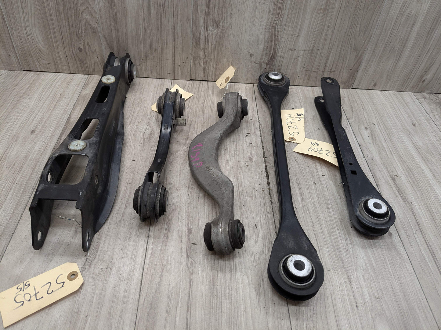 18-24 OEM BMW G01 G02 X3 X4 REAR Right Passenger Upper Lower Control Arm SET