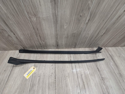 OEM BMW G01 F97 X3 X3M Front Left Right Side Windshield Pillar Drip Molding PAIR