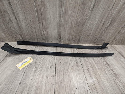 OEM BMW G01 F97 X3 X3M Front Left Right Side Windshield Pillar Drip Molding PAIR