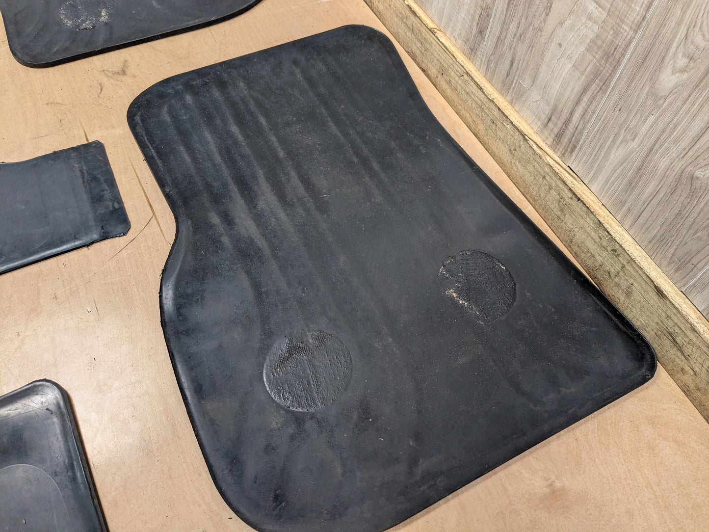 OEM BMW F97 G01 X3 X3M Front Rear All Weather Rubber Floor Mats Black SET