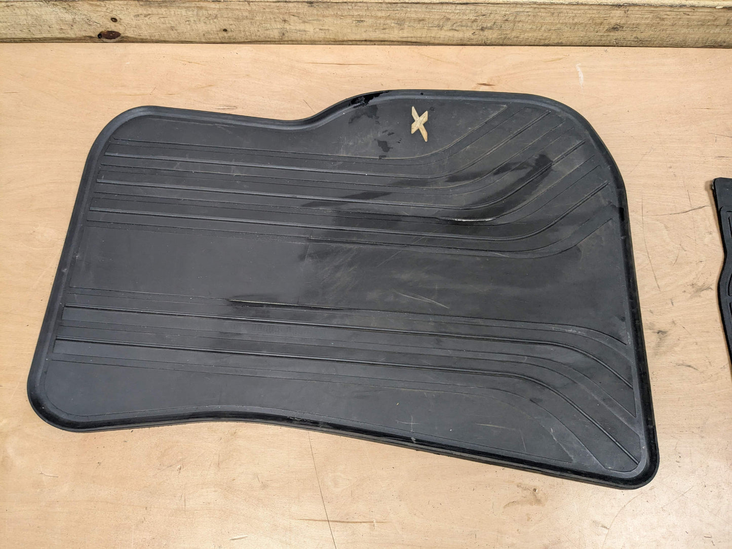 OEM BMW F97 G01 X3 X3M Front Rear All Weather Rubber Floor Mats Black SET