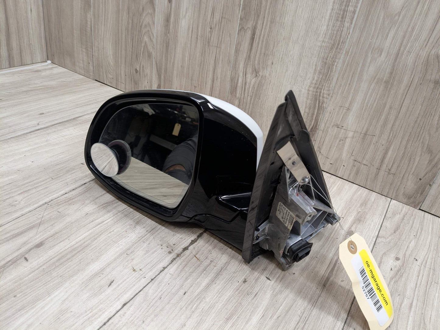 18-24 OEM BMW G01 X3 Left Driver Side Mirror Heated Memory Auto Dip SHADOW GLOSS