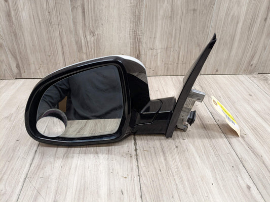 18-24 OEM BMW G01 X3 Left Driver Side Mirror Heated Memory Auto Dip SHADOW GLOSS