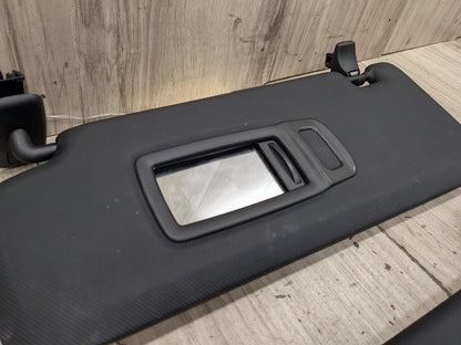 18-24 OEM BMW G01 G02 F97 F98 X3 X4 X3M X4M Left Right Sun Visor SET Black