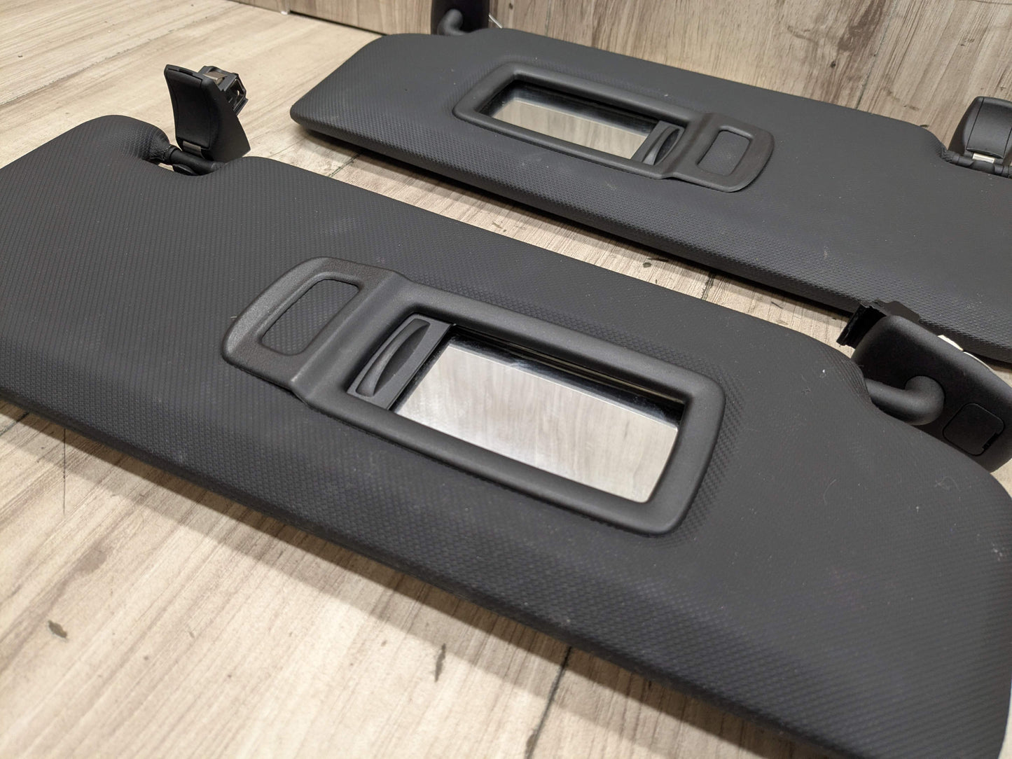 18-24 OEM BMW G01 G02 F97 F98 X3 X4 X3M X4M Left Right Sun Visor SET Black