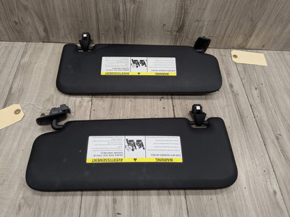 18-24 OEM BMW G01 G02 F97 F98 X3 X4 X3M X4M Left Right Sun Visor SET Black