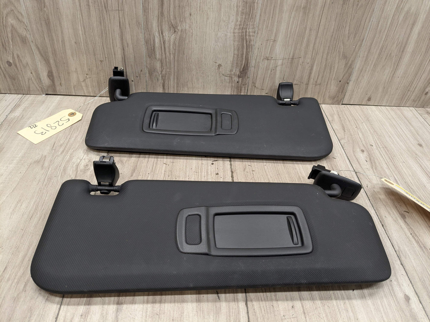 18-24 OEM BMW G01 G02 F97 F98 X3 X4 X3M X4M Left Right Sun Visor SET Black