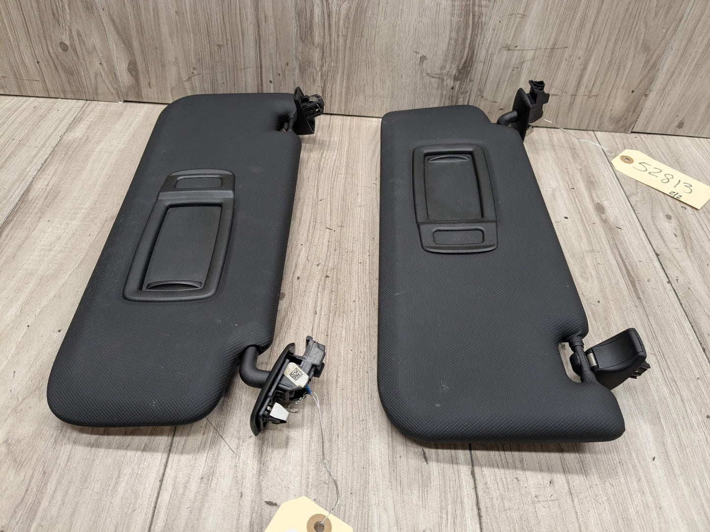 18-24 OEM BMW G01 G02 F97 F98 X3 X4 X3M X4M Left Right Sun Visor SET Black