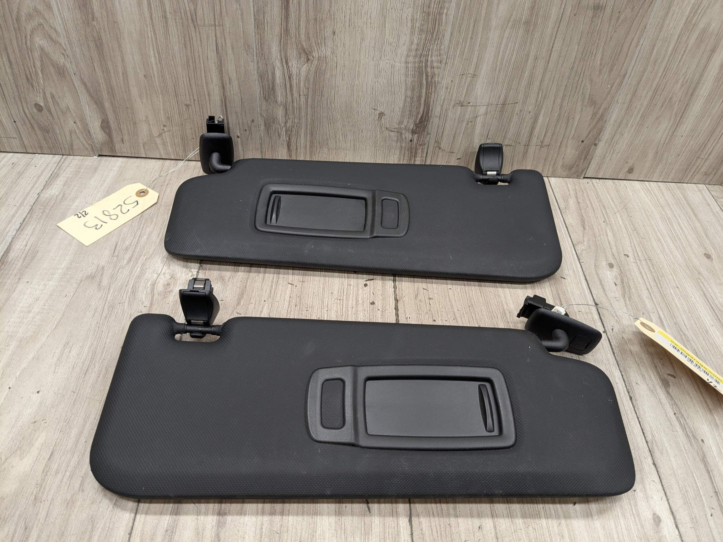 18-24 OEM BMW G01 G02 F97 F98 X3 X4 X3M X4M Left Right Sun Visor SET Black