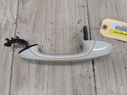 18-21 OEM BMW G01 G02 X3 COMFORT ACCESS Rear Left Driver Door Handle White