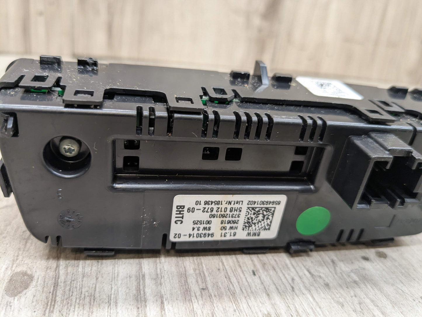 OEM BMW G01 G02 F97 F98 X3 X4 AC Rear Heater Climate Control Switch Panel
