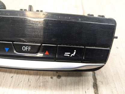 OEM BMW G01 G02 F97 F98 X3 X4 AC Rear Heater Climate Control Switch Panel