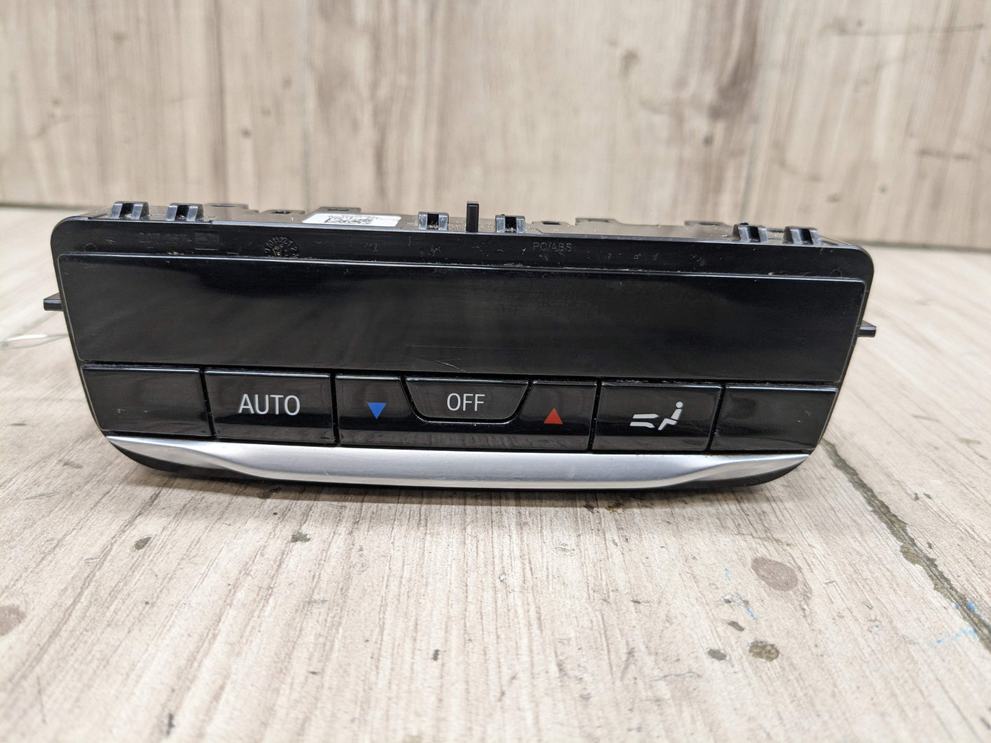 OEM BMW G01 G02 F97 F98 X3 X4 AC Rear Heater Climate Control Switch Panel