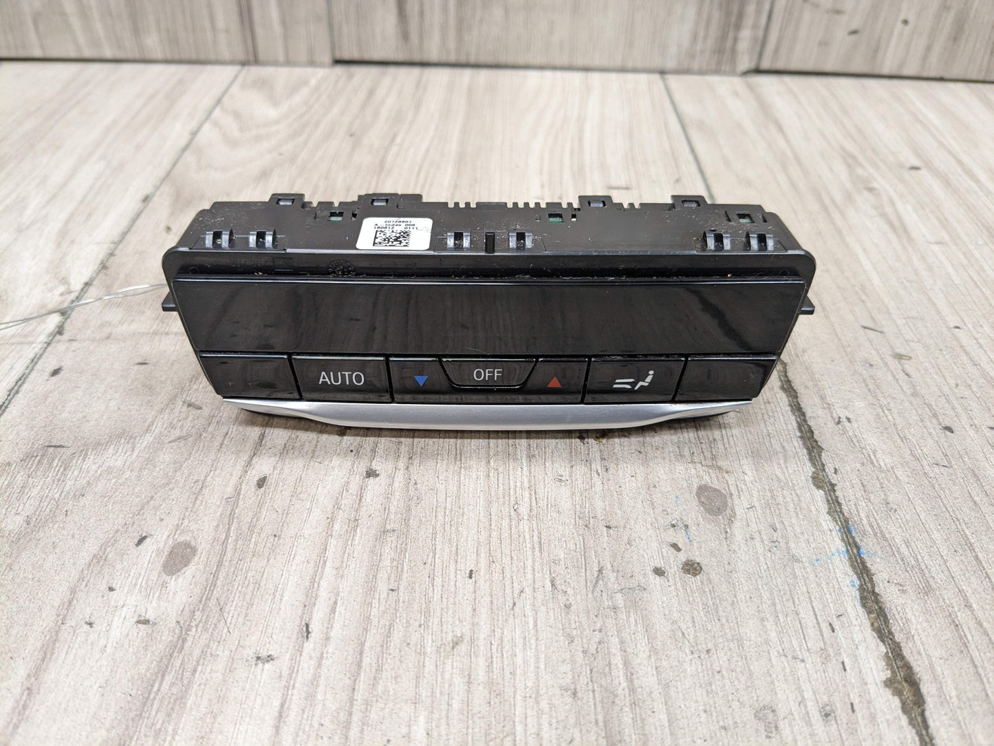 OEM BMW G01 G02 F97 F98 X3 X4 AC Rear Heater Climate Control Switch Panel