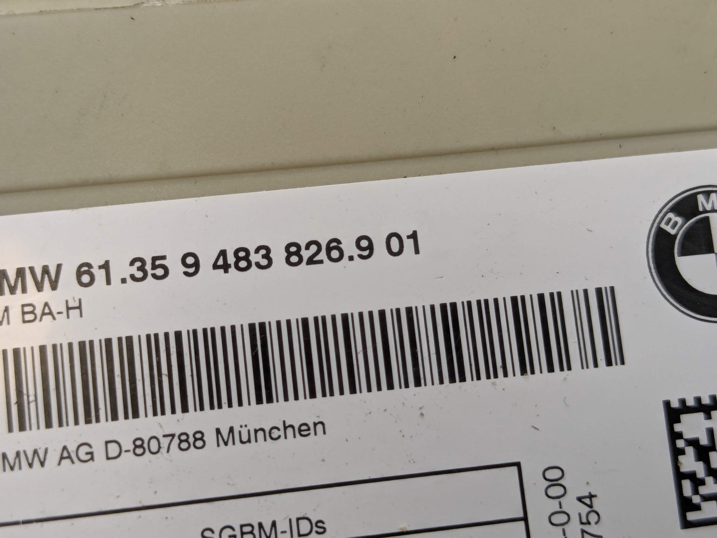 OEM BMW F90 G01 G02 G05 G12 G30 Front Driver Passenger Seat Memory Module