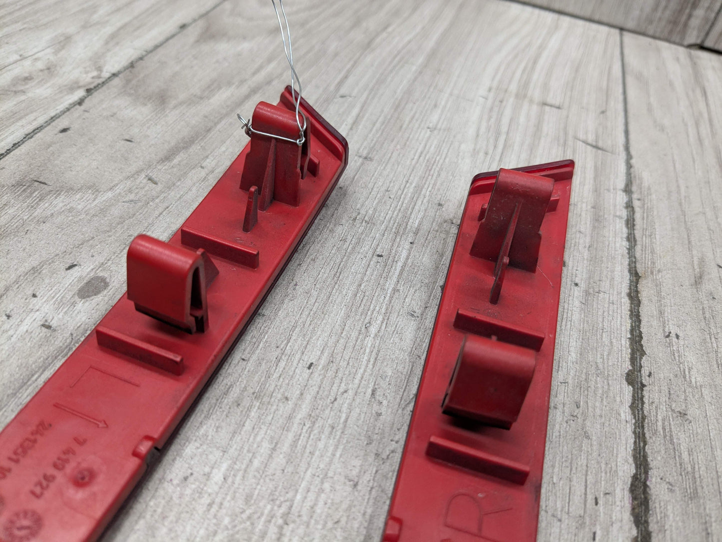 18-21 OEM BMW G01 X3 Rear Bumper Left right Side Marker Light Reflector PAIR