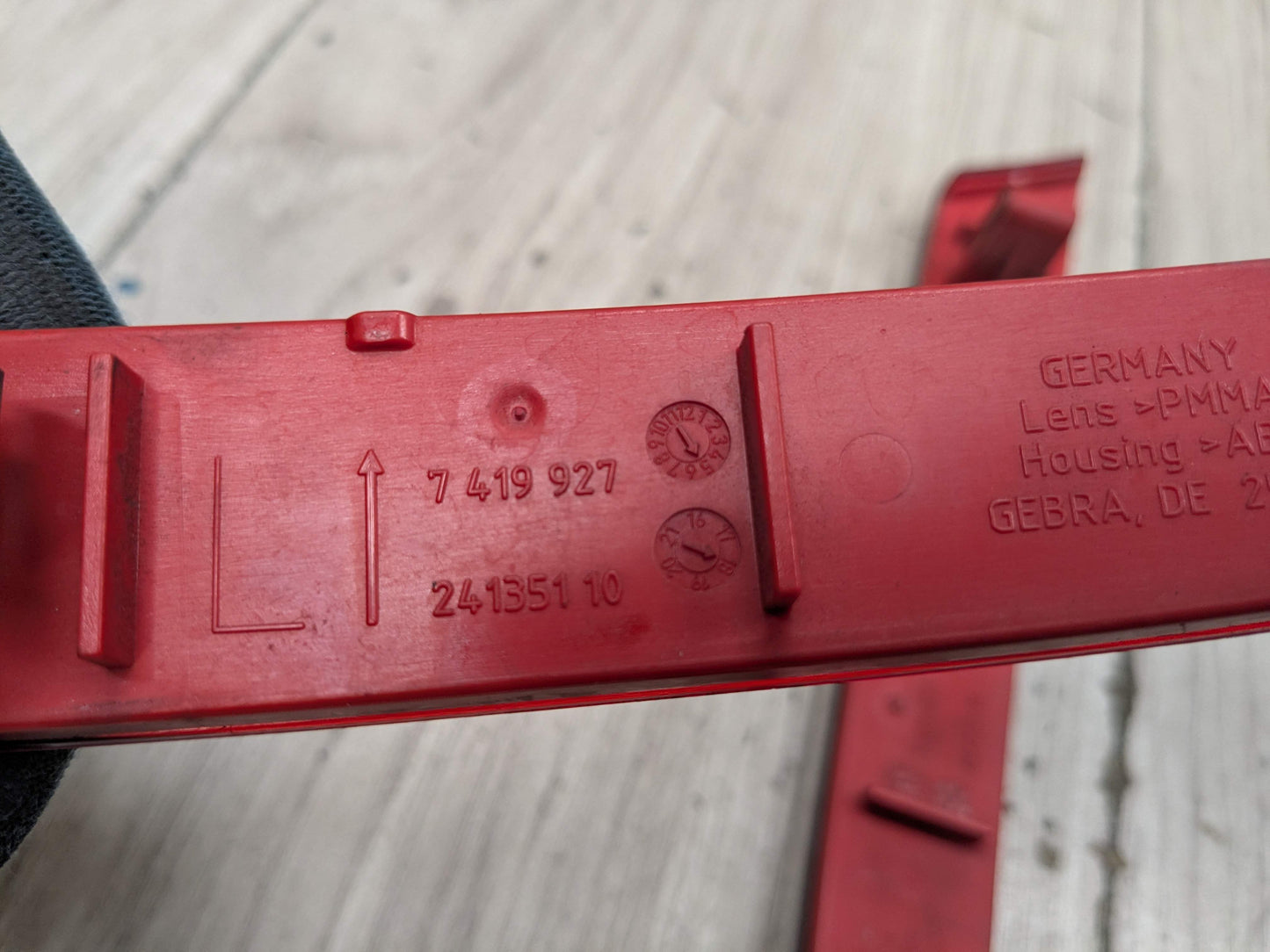 18-21 OEM BMW G01 X3 Rear Bumper Left right Side Marker Light Reflector PAIR