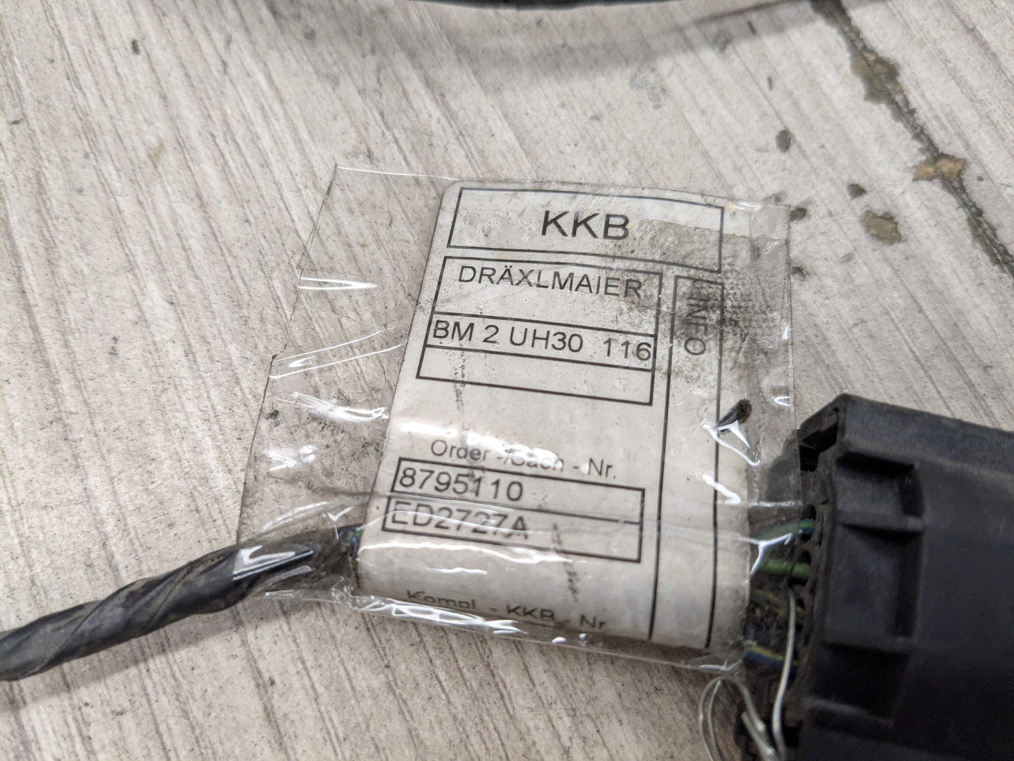 18-21 OEM BMW G01 F97 X3 REAR Bumper Parking Sensors PDC Wiring Wire Harness