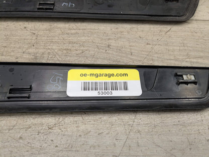 *OEM BMW Right Passenger Door Cover Trim Sill Kick Scuff Plate Trim PAIR