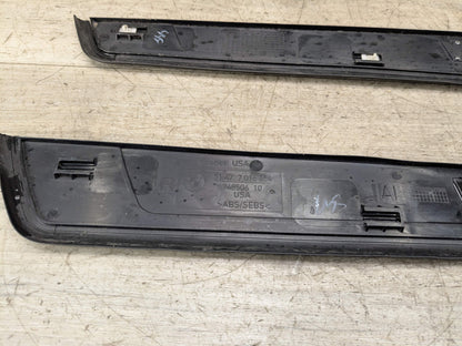 *OEM BMW Right Passenger Door Cover Trim Sill Kick Scuff Plate Trim PAIR
