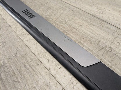 *OEM BMW Right Passenger Door Cover Trim Sill Kick Scuff Plate Trim PAIR