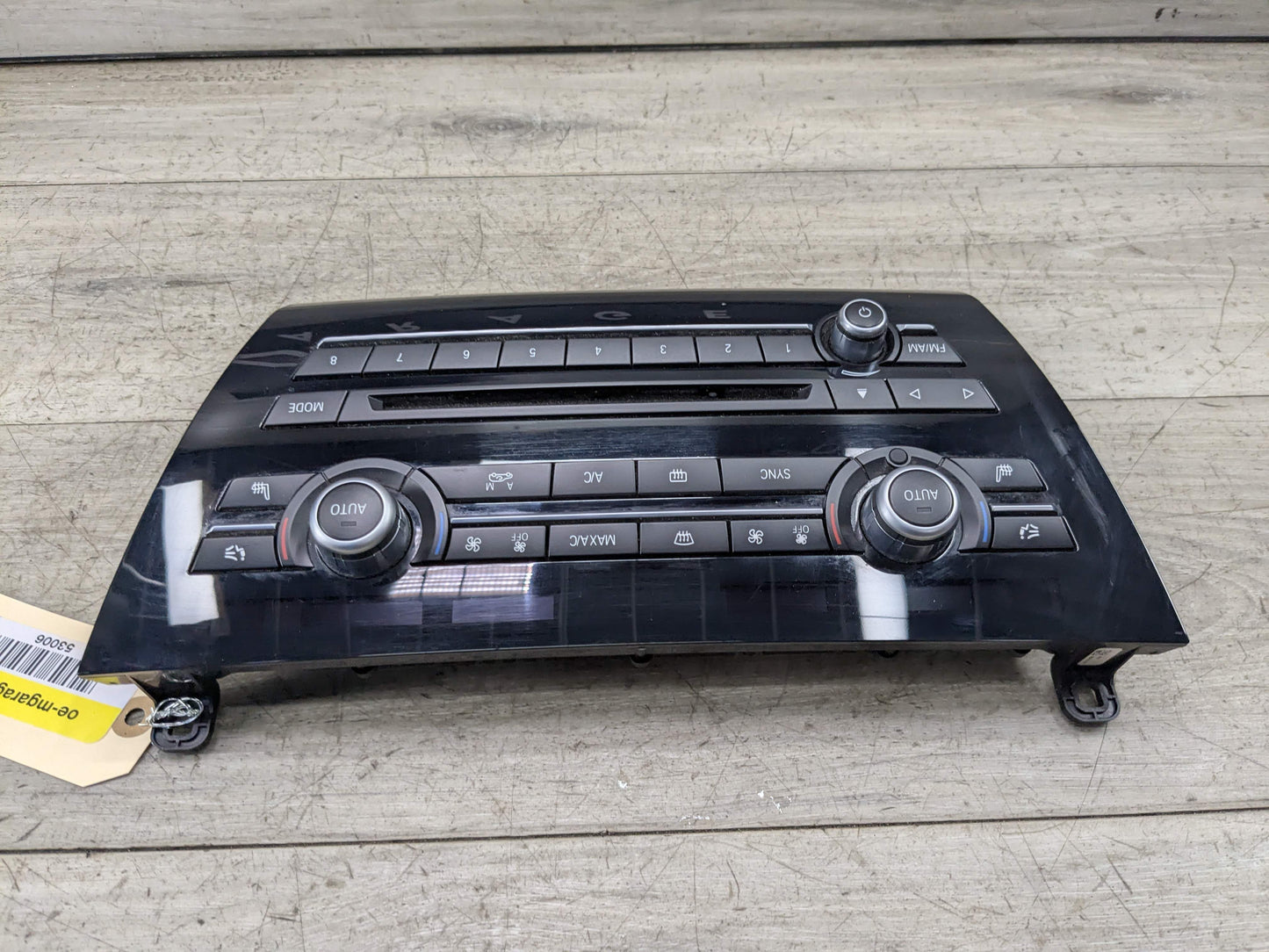 14-18 OEM BMW F15 F85 X5 F16 F86 X6 AC Heater Control Panel Radio Media Switch