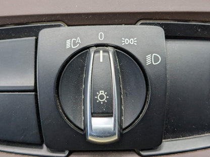 OEM BMW F15 F16 F85 F86 X5 X6 Headlight Switch Control Panel Light Module BLACK