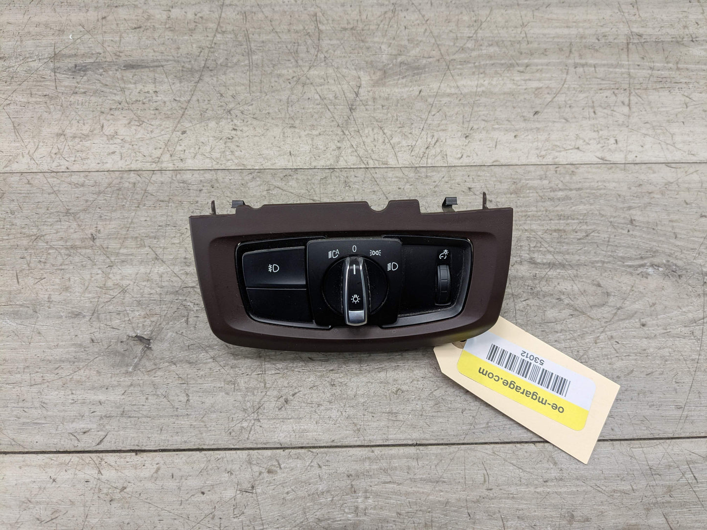 OEM BMW F15 F16 F85 F86 X5 X6 Headlight Switch Control Panel Light Module BLACK