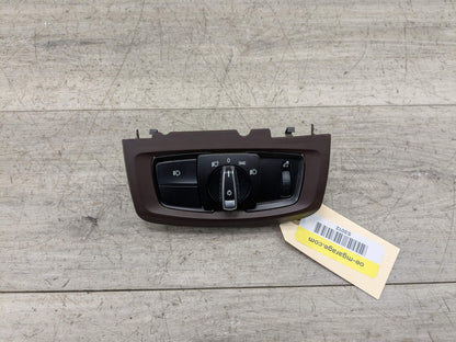 OEM BMW F15 F16 F85 F86 X5 X6 Headlight Switch Control Panel Light Module BLACK
