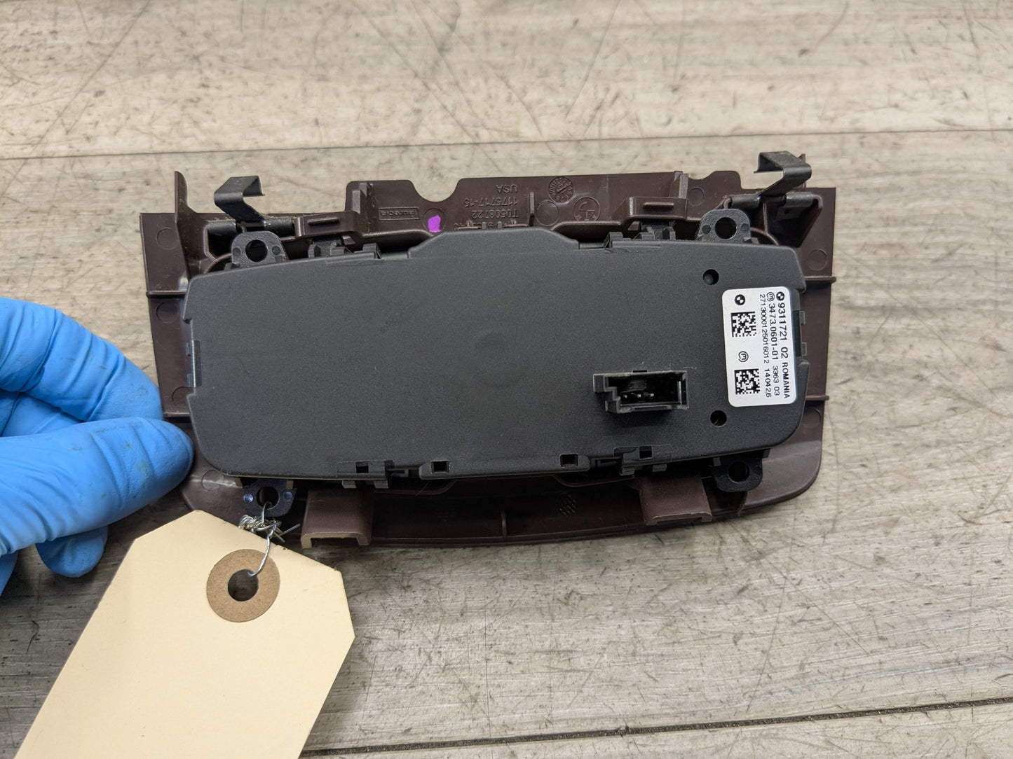 OEM BMW F15 F16 F85 F86 X5 X6 Headlight Switch Control Panel Light Module BLACK