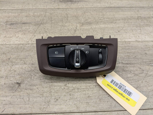 OEM BMW F15 F16 F85 F86 X5 X6 Headlight Switch Control Panel Light Module BLACK