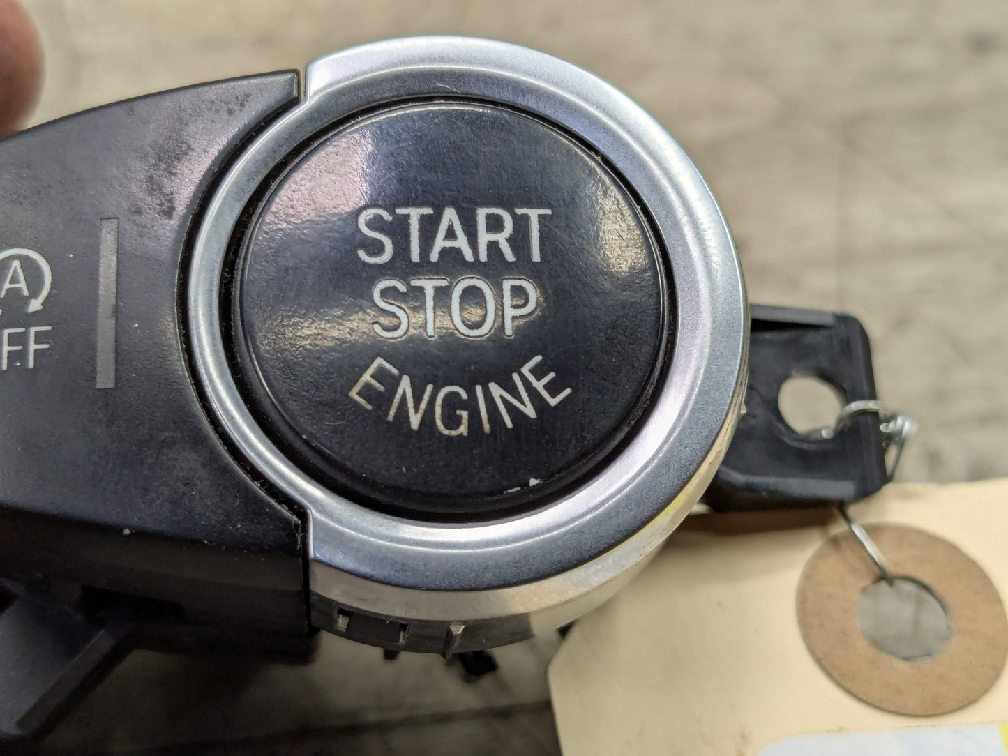 14-19 OEM BMW F15 F16 F85 F86 X5 Engine Ignition Auto Start Stop Switch Button