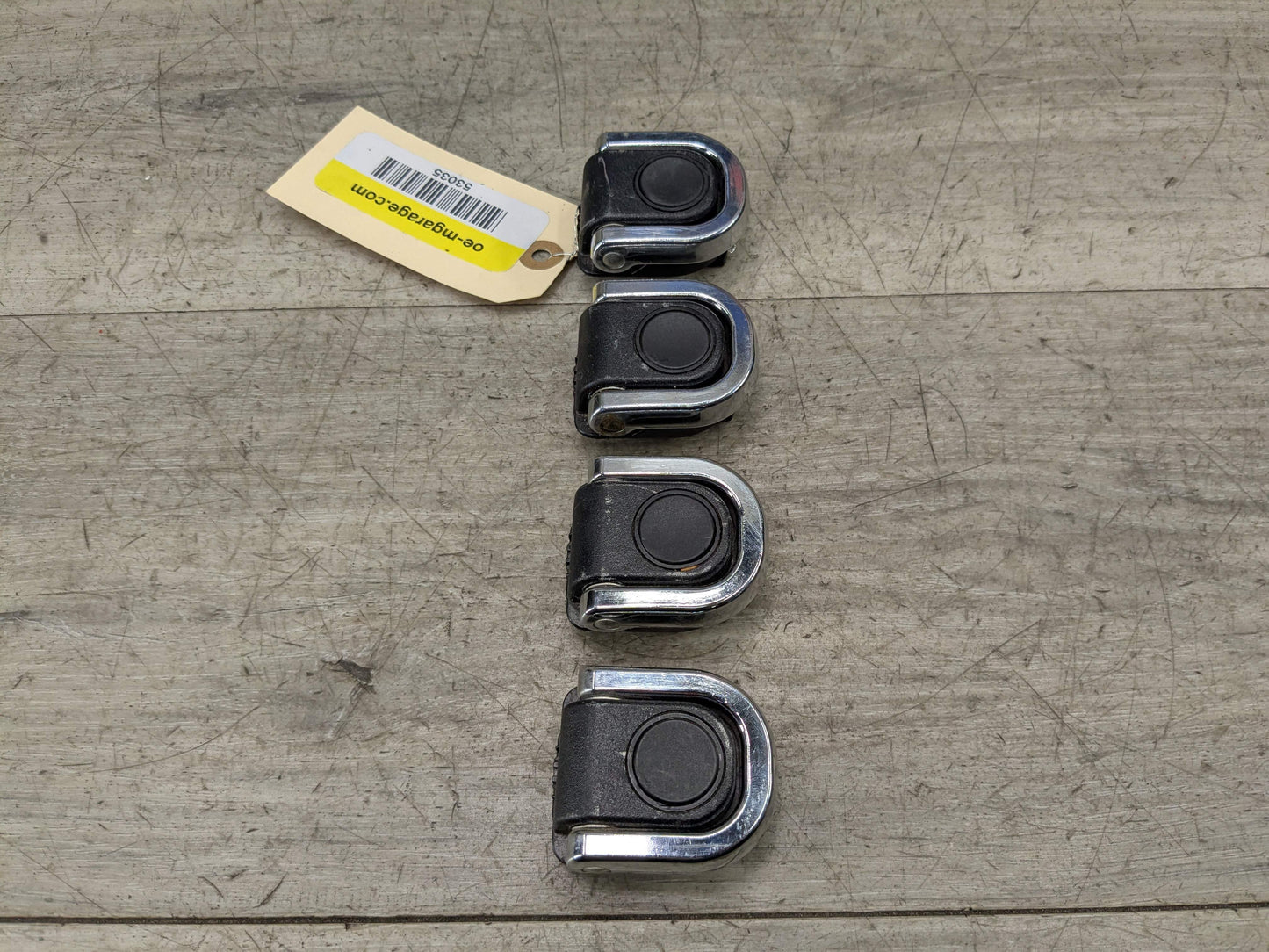 OEM BMW E70 E83 F15 F25 G01 X3 X5 Trunk Cargo Latch Tie Down Hook Clasp Ring (4)