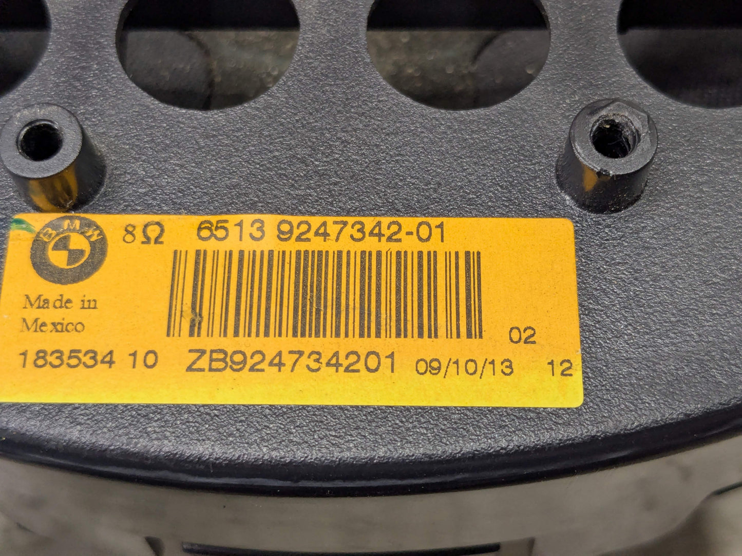 OEM BMW F25 X3 F15 X5 Left Right Sub Subwoofers Top HiFi Audio Speaker SET