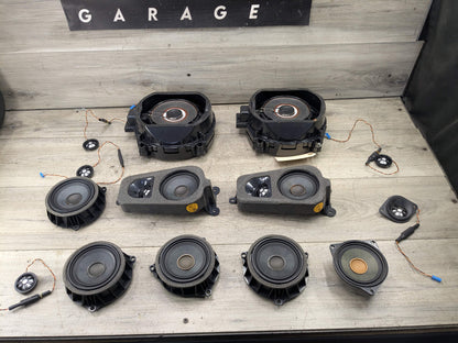 OEM BMW F25 X3 F15 X5 Left Right Sub Subwoofers Top HiFi Audio Speaker SET