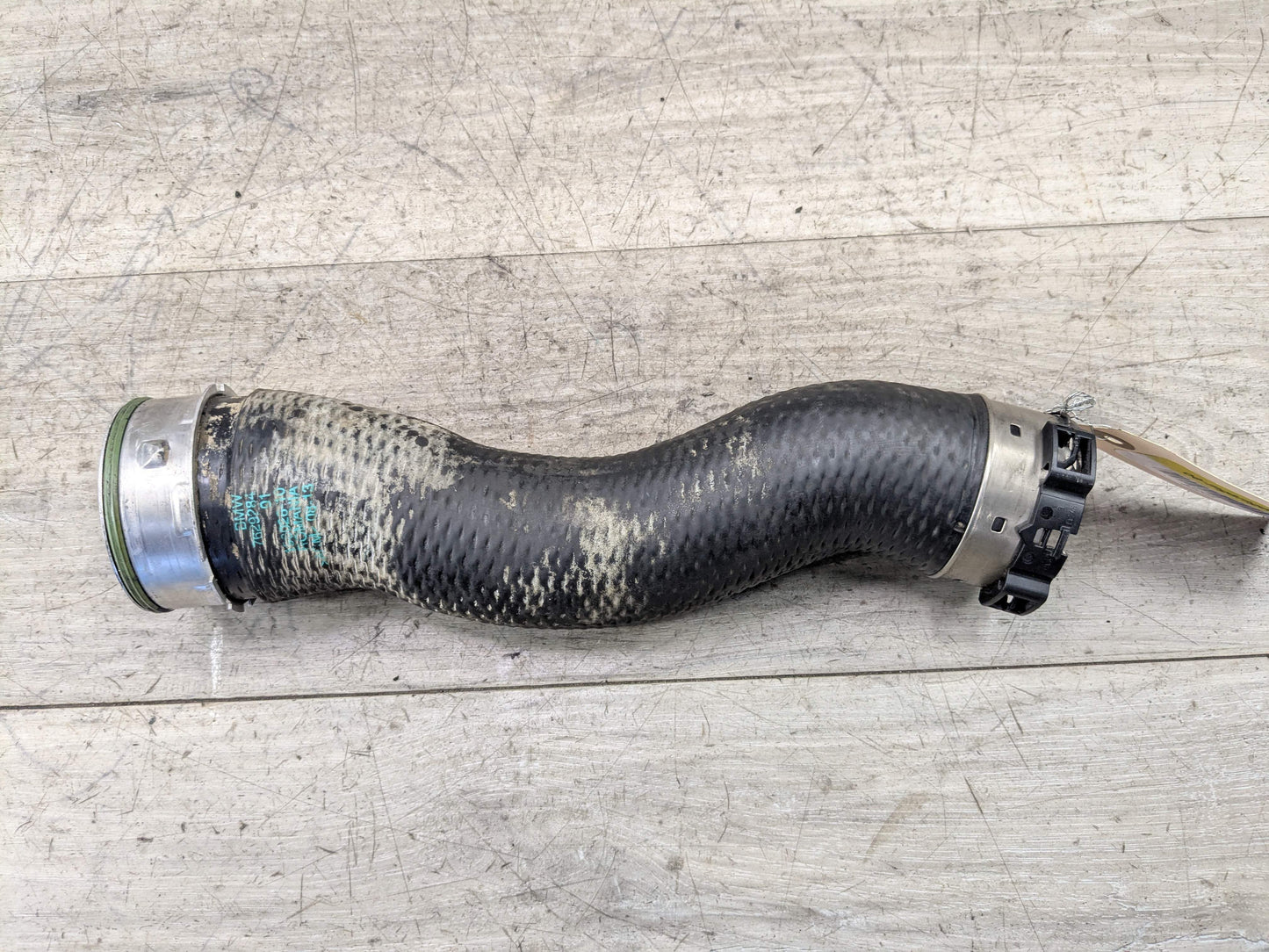 14-19 OEM BMW F15 F16 X5 X6 Intercooler Charge Air Induction Tract Hose Intake