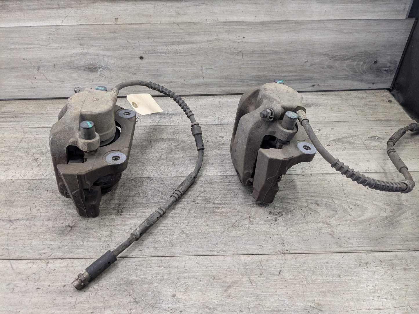 OEM BMW E70 E71 F15 F16 X5 X6 X5M X6M Left Right Front Brake Calipers Gray SET