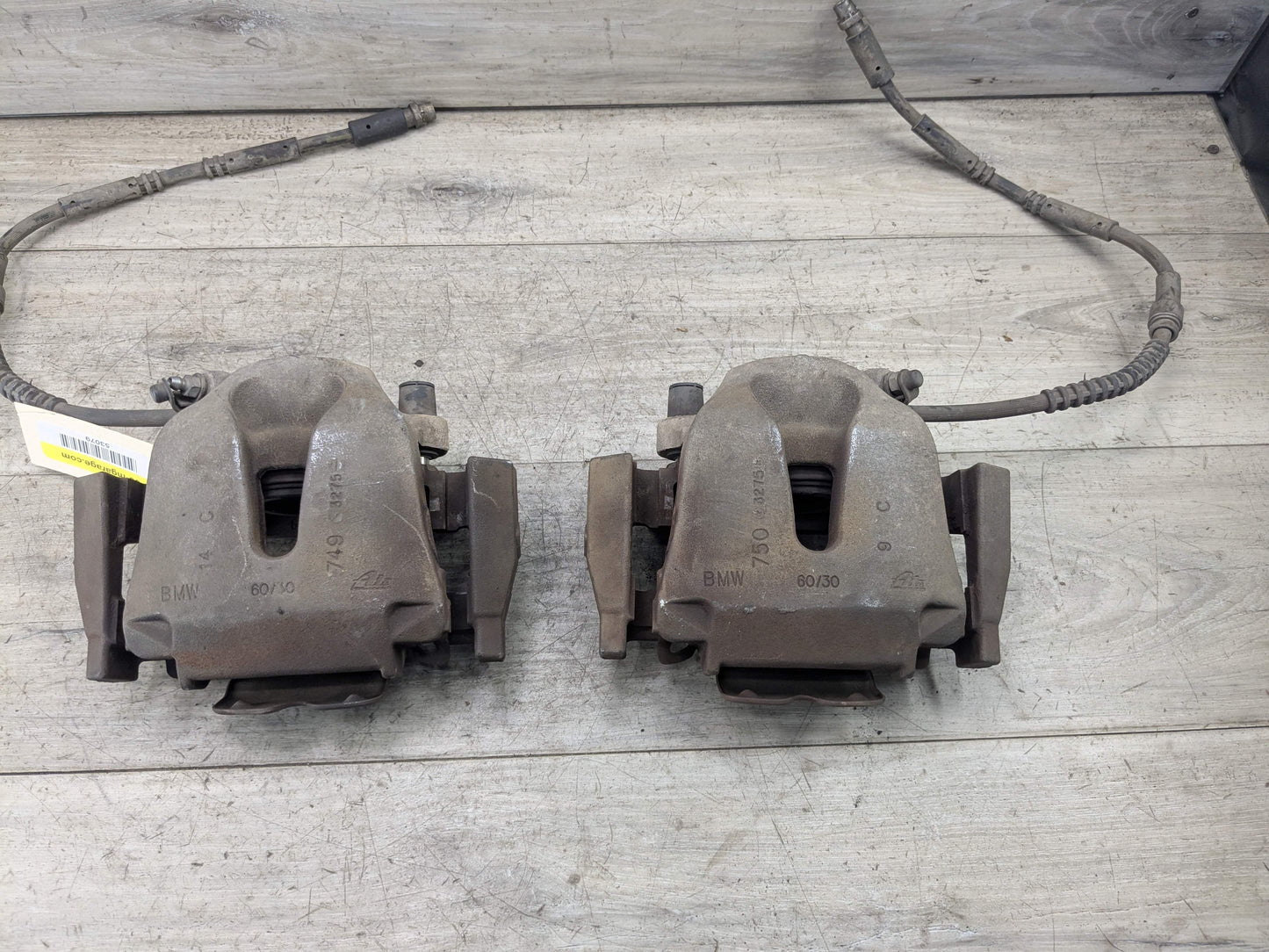 OEM BMW E70 E71 F15 F16 X5 X6 X5M X6M Left Right Front Brake Calipers Gray SET