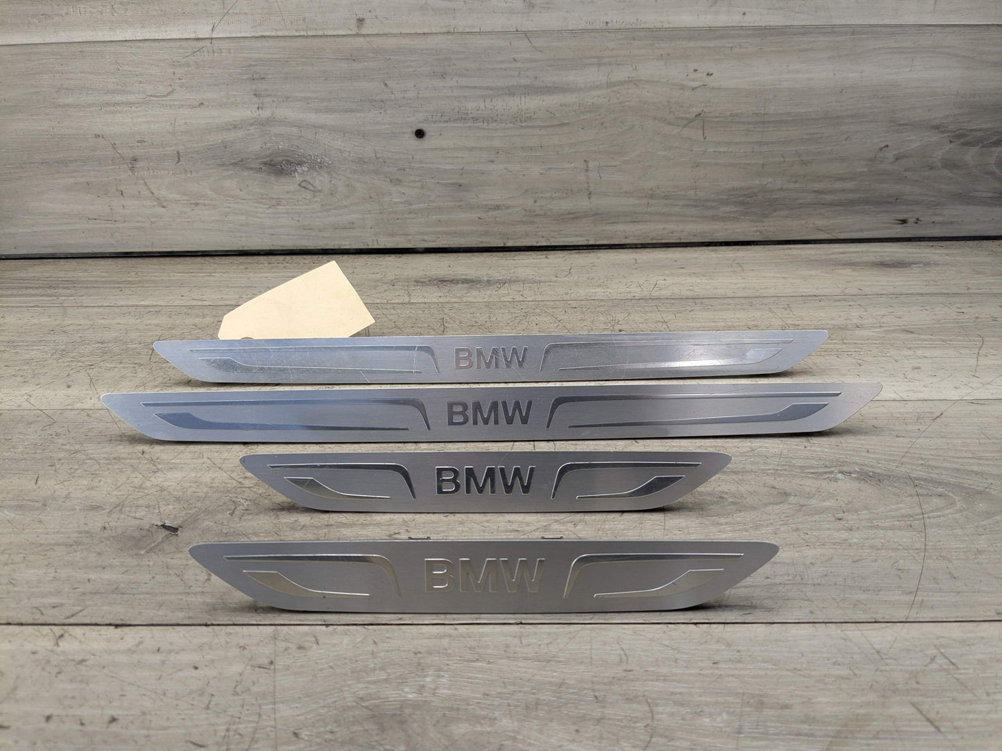 OEM BMW F16 F86 X6 X6M Front Rear Left Right Door Cover Trim Sill Kick Plate SET