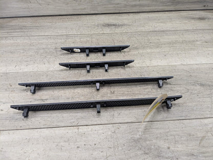 OEM BMW F16 F86 X6 X6M Front Rear Left Right Door Cover Trim Sill Kick Plate SET