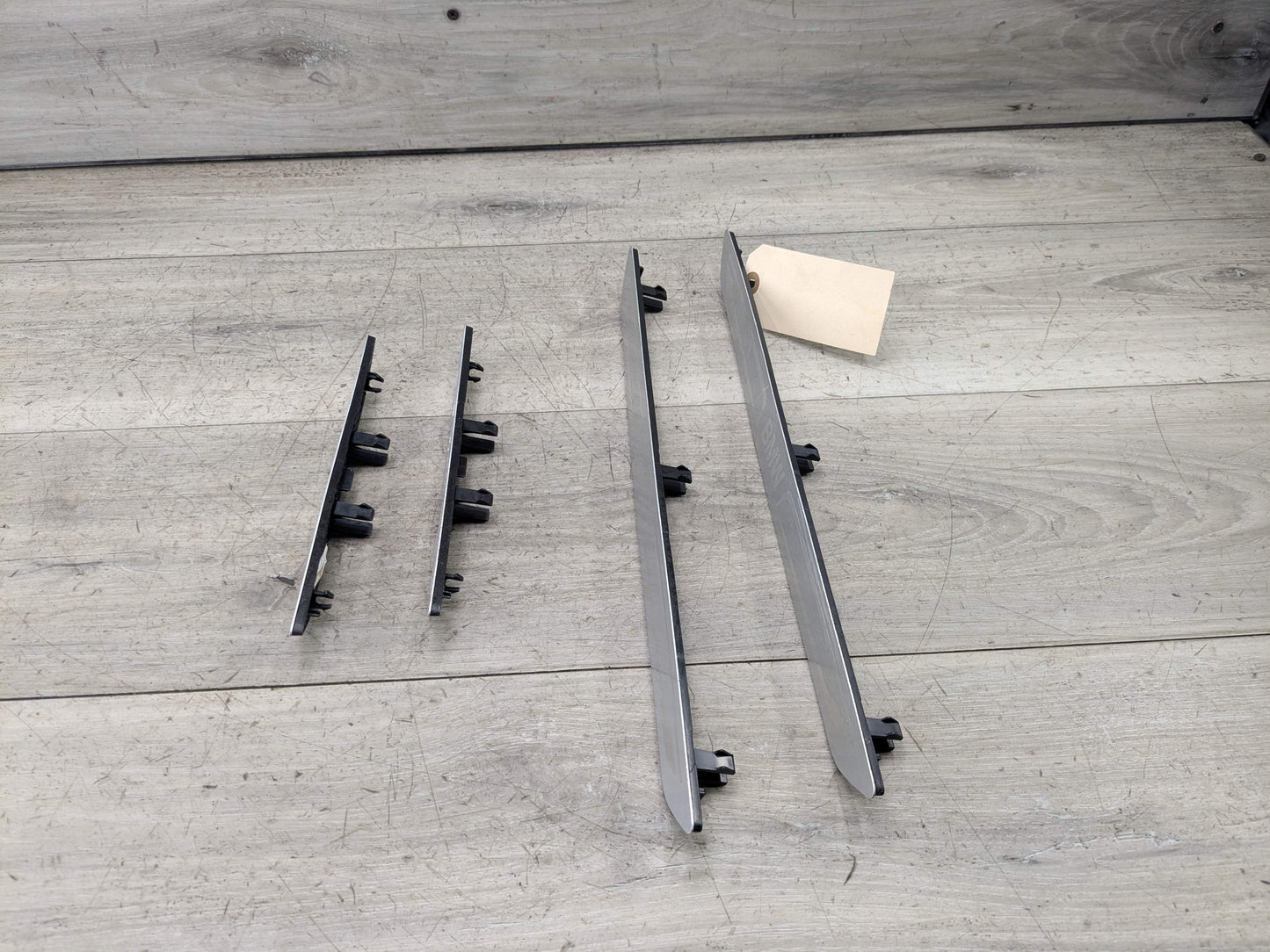 OEM BMW F16 F86 X6 X6M Front Rear Left Right Door Cover Trim Sill Kick Plate SET