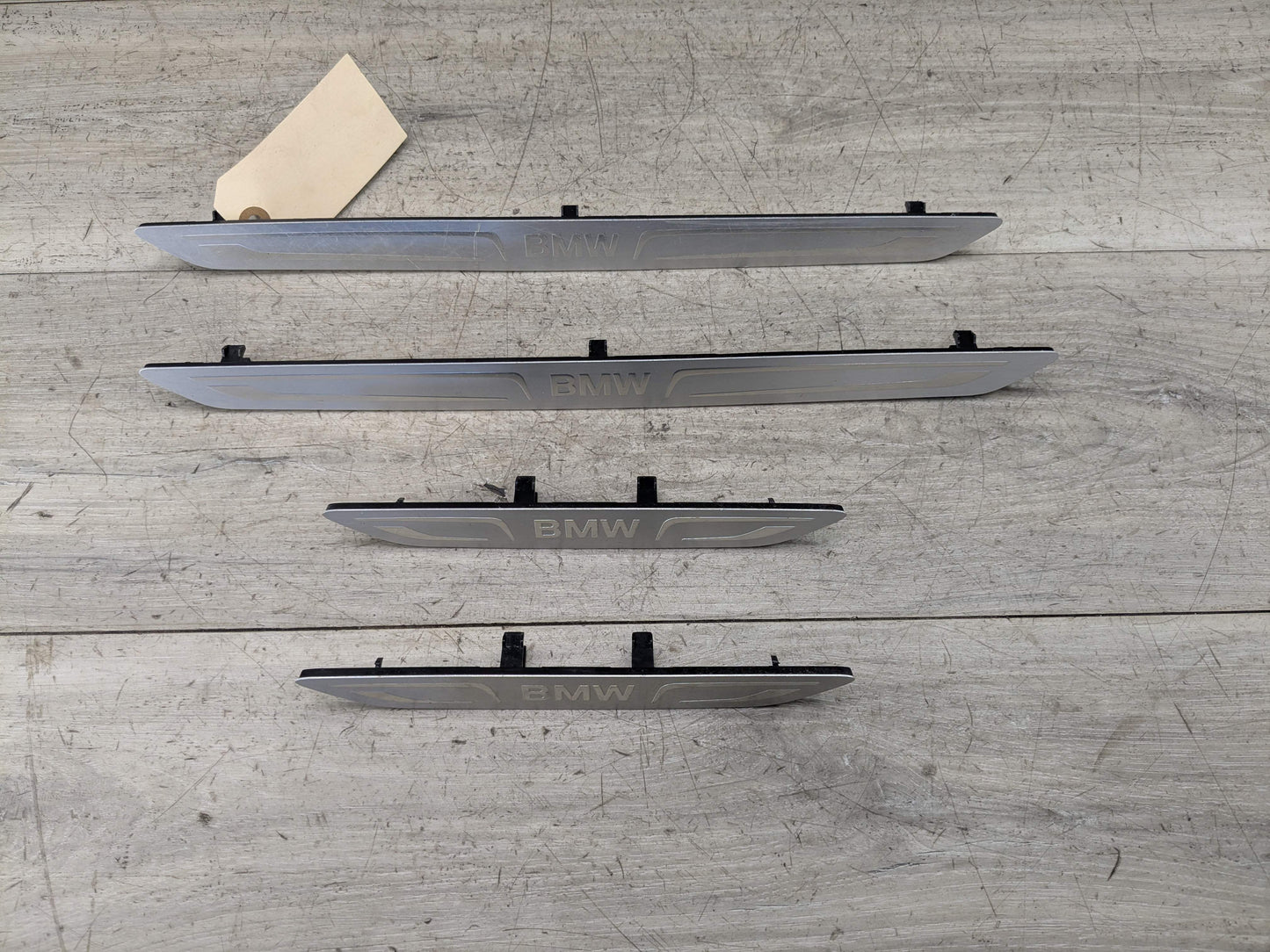 OEM BMW F16 F86 X6 X6M Front Rear Left Right Door Cover Trim Sill Kick Plate SET
