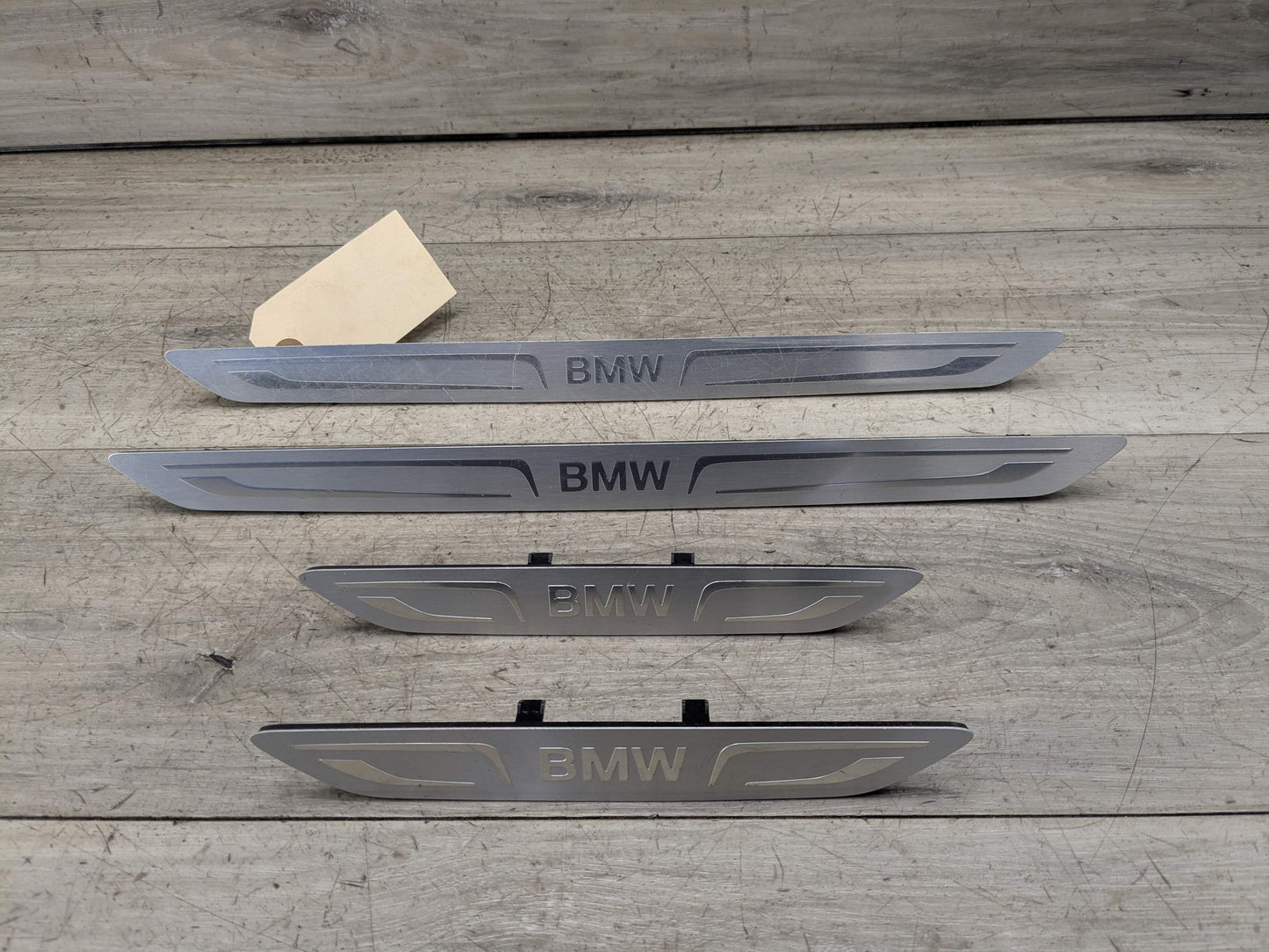 OEM BMW F16 F86 X6 X6M Front Rear Left Right Door Cover Trim Sill Kick Plate SET